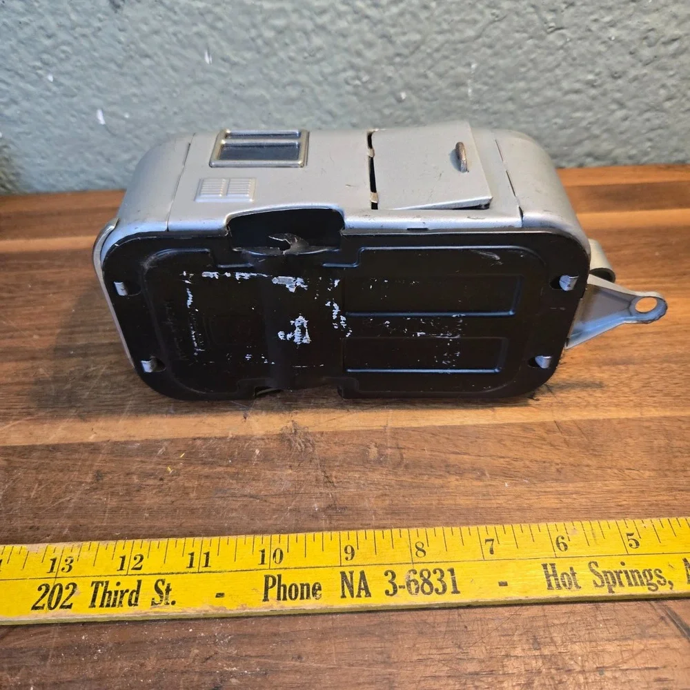Rare Vintage Tin Bandai Air Stream Camper Trailer 1959? For parts/repair